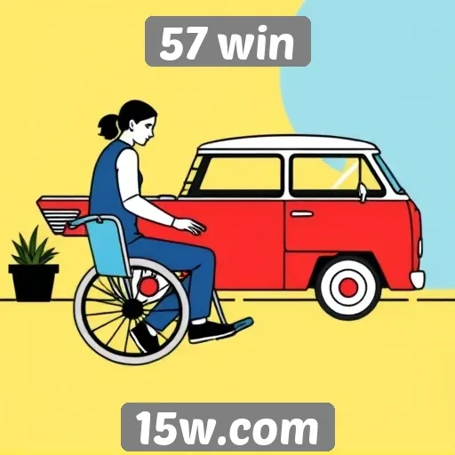 Aspectos de acessibilidade no site 57 win