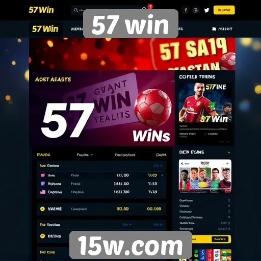 Facilidade de uso do site 57 win